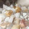 Romantic Gold-Plated Heart Stud Earrings – Minimalist Love-Inspired Jewelry